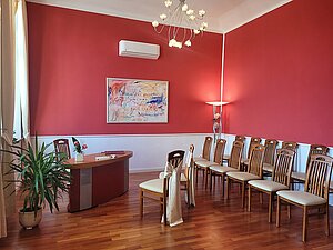 Blick in den Trauraum