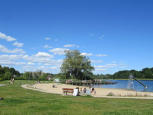 Naturbad Teterower See Foto Koch