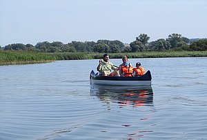 Kanutour auf dem Teterower See Foto Koch