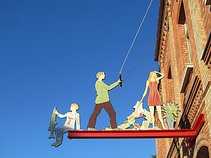 Eingangsbereich Galerie Teterow Foto Koch