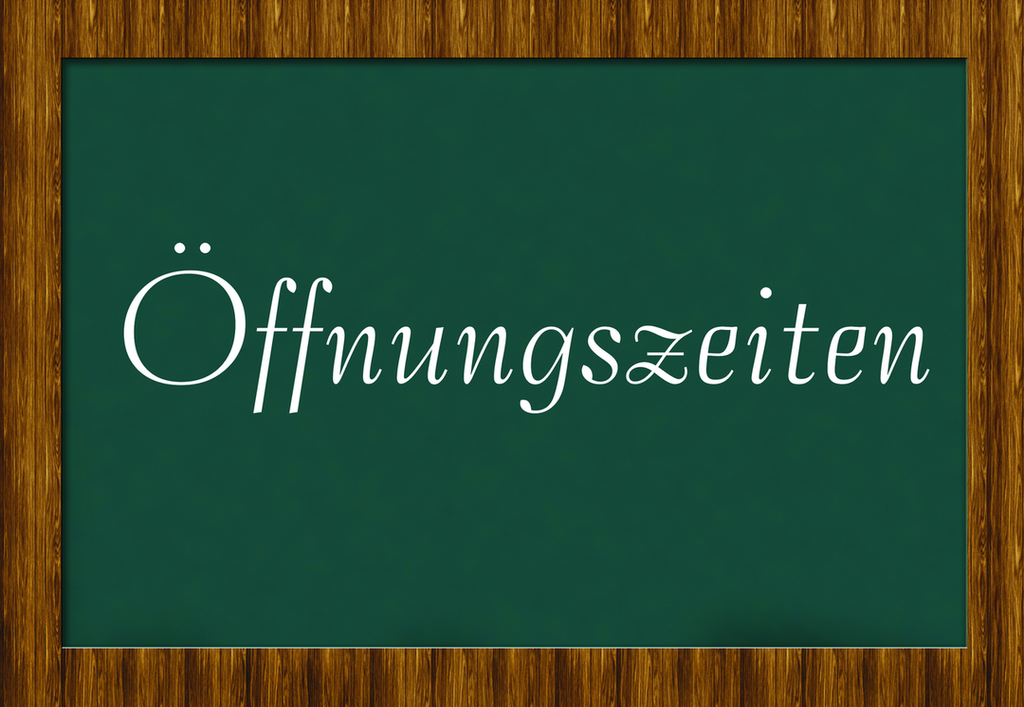 Öffnungszeiten