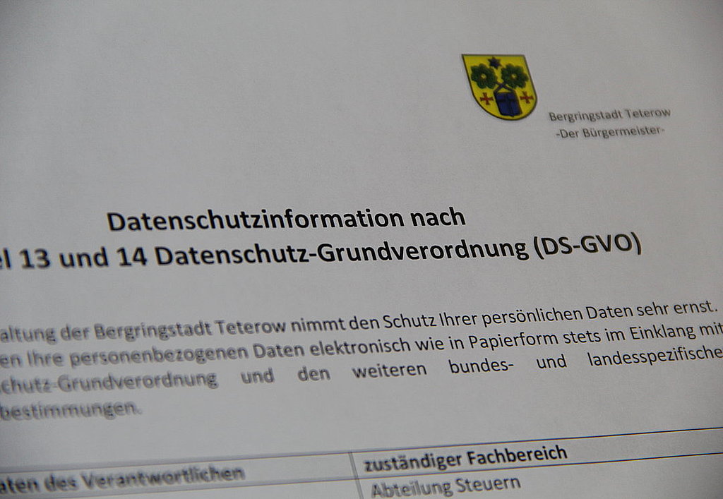 Datenschutz